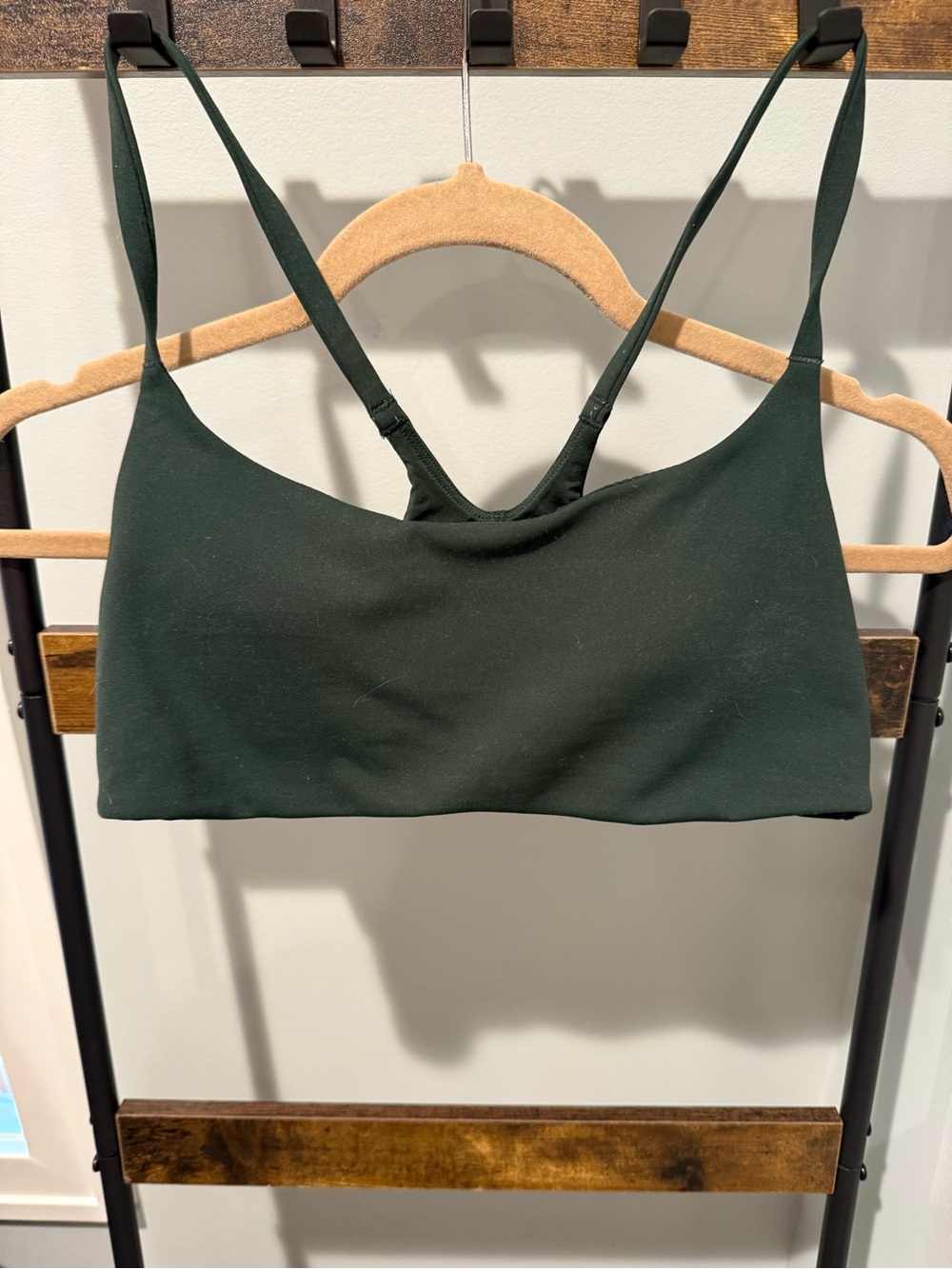 lululemon athletica Dark Green Strappy Bralette